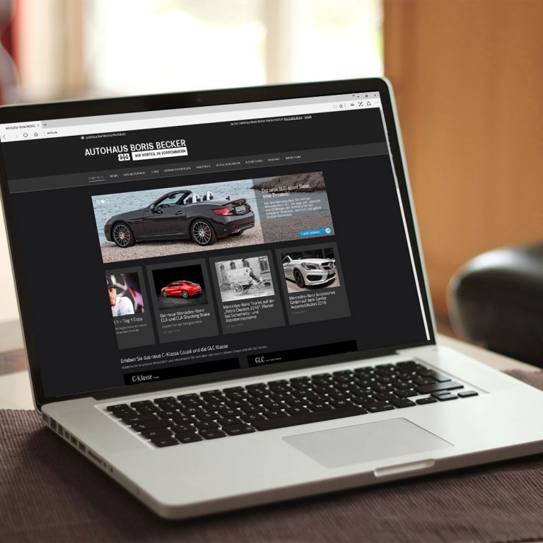 webseite Autohaus Boris Becker Greifswald Foto Werbestudio Rene Becker greifswald