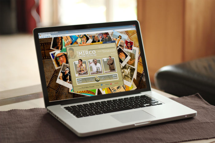 offizielle Webseite für Mirco Nontschew von Rene Becker