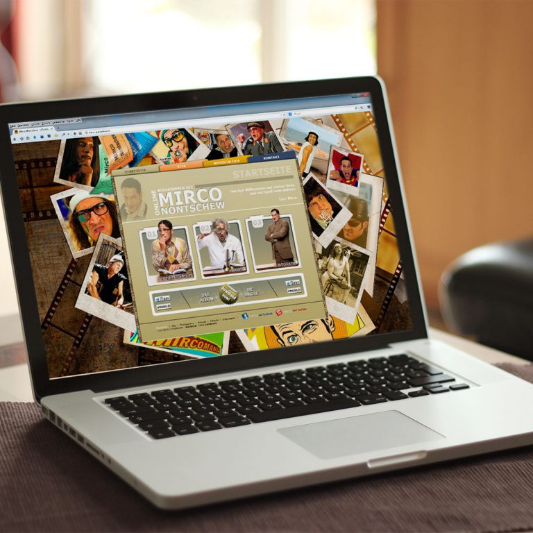 offizielle Webseite für Mirco Nontschew von Rene Becker