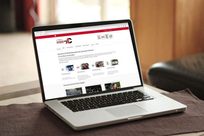 Autocenter Grimmen Webseite Foto Rene Becker Werbestudio Greifswald