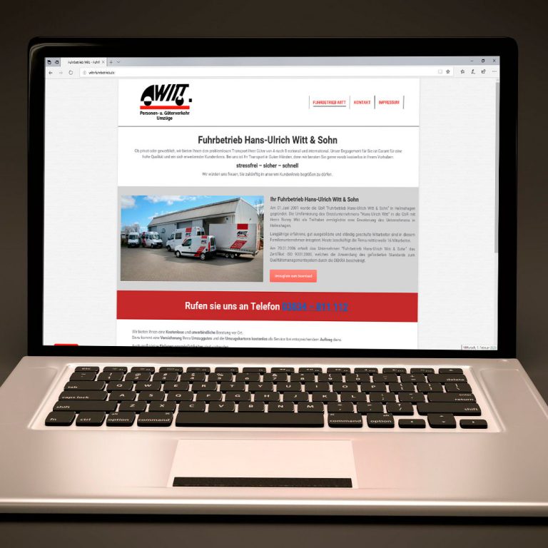 webseite-fuhrbetrieb-ulli-witt